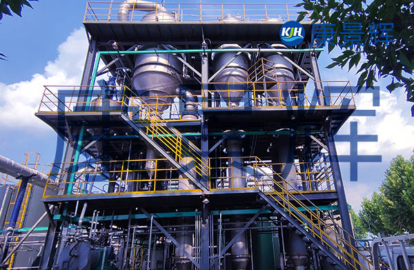 日處理量25噸的10%硫酸鈉三效濃縮系統