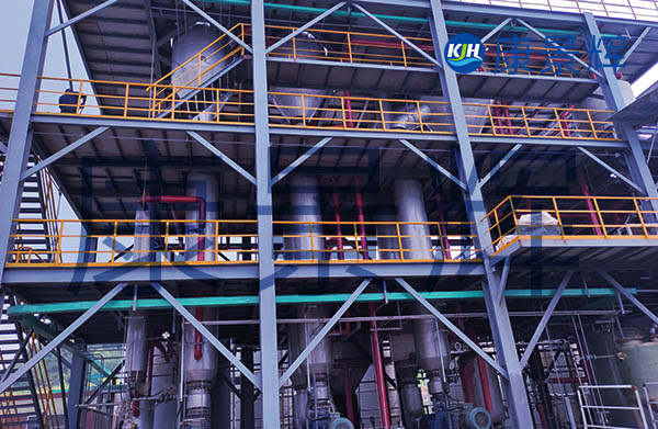 54.5t/h硅酸鈉+氫氧化鈉四效蒸發(fā)濃縮系統(tǒng)