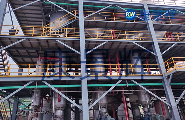 硫酸鎂、硫酸銨四效蒸發(fā)濃縮系統(tǒng)