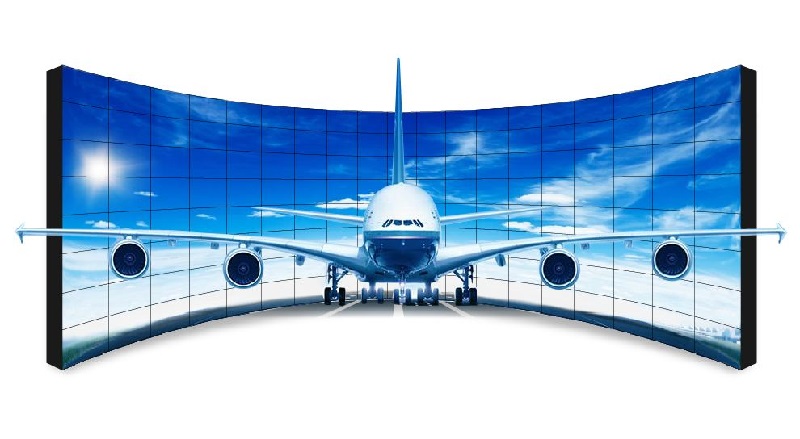 液晶屏弧形拼接 液晶屏弧形拼接